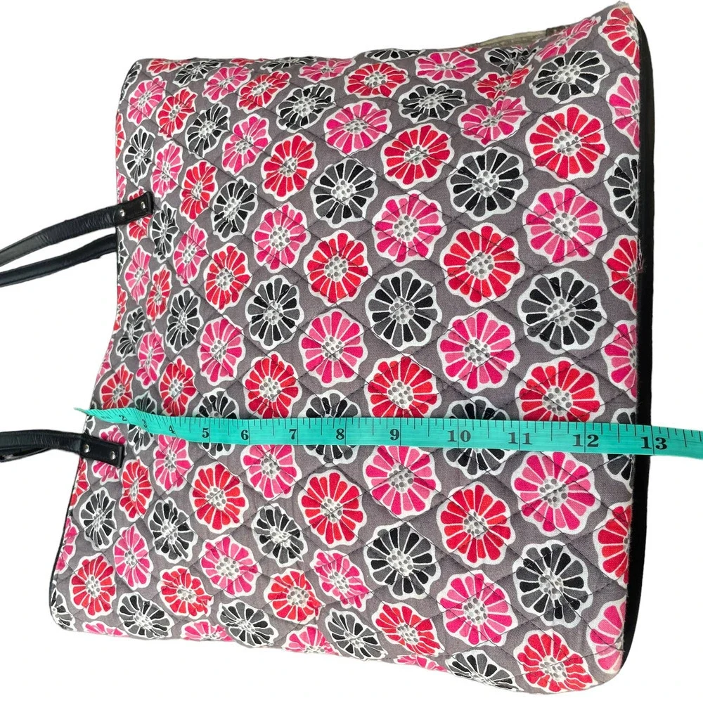 Vera Bradley Floral Blossoms Patterned Tote with Two Handles